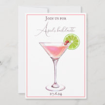 Rouge discreto e cocktail clássico berinjela