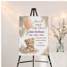 Rouge Urso Suave Floral de cor aquosa para chá de