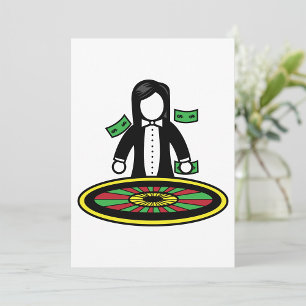 Convites Roulett Dealer Invtions