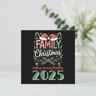 Convites Roupa de Natal combinando para a Família de Natal 