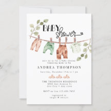 Roupas De Bebê De Aquarela | Chá Boho Boy