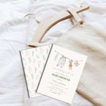 Roupas do Chá de fraldas Verde Sage Boho Boy