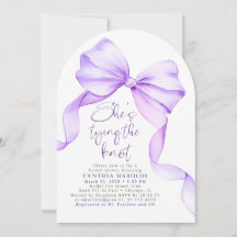 Roxo Ela é Casando Foto de Chá de panela