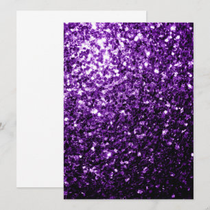 Convites Roxo escuro brilho falso brilhos faiscantes