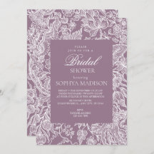 Roxo Lilac Elegante Art Wildflower