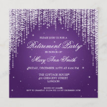 Roxo Noturno da Noite do Elegante