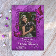 Roxo Real, Borboleta Quinceanera Violeta