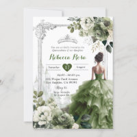 Royal Castle Princess Silver Sage Green 15 Años