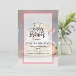 Convites Royal Cow Dreaming on Cheese Throne