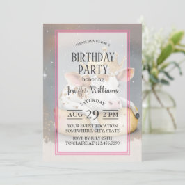 Convites Royal Cow Dreaming on Cheese Throne