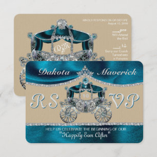 Convites Royal Fairytale RSVP