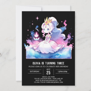 Convites Royal Printable Princess Birthday