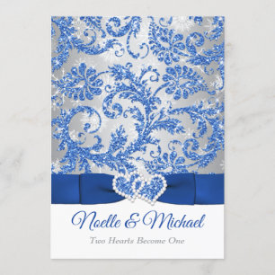 Convites Royal Winter Wonderland Juntou Corações