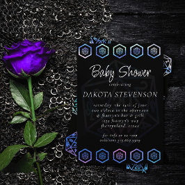 Convites RPG Dice | Aurora Fantasy Tabletop Gamer Chá