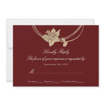 RSVP Borgonha Vino Floral Coroa Casamento