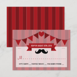 Convites RSVP de Aniversário para Poster de Circo Clássico