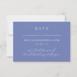 Convites RSVP de Casamento de Florais de Jardim Suave