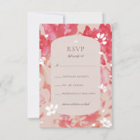 RSVP de Coral de Blusa Floral Cor-de-Água Rosa-Ros
