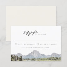 RSVP de Destino do Skyline do PARK NACIONAL TETON