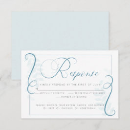 Convites RSVP de Escolha de Média | Rolagem Simplística de 