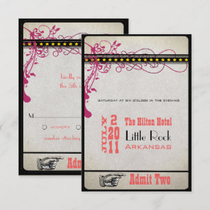 Convites RSVP de Tíquete da Playbill (Reprodução) (3,5 x