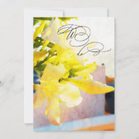 *~* RSVP QR Yellow WE DO Floral AR15 WEDDING