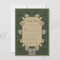 RSVP Régio Esmeralda Verde Dourado Barroco