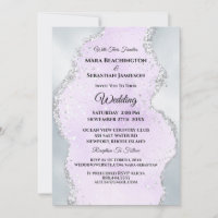 *~* RSVP Website Abstrato Silver Foil AR13 Casamen