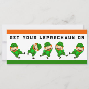 Convites Rua criativa, festa do dia de Patrick