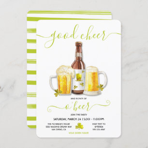 Convites Rua, dia de Patrick, festa de cerveja