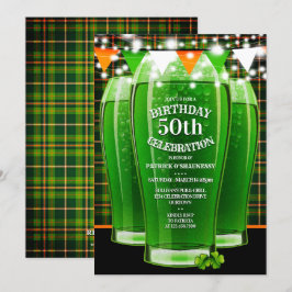 Convites Rua. Dia dos Patrícios - Festa de aniversário do M