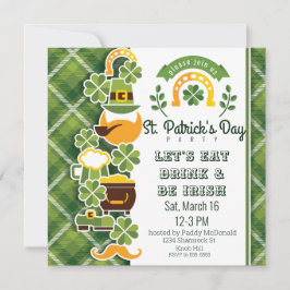 Convites Rua Divertida de Papercut. O Dia de Patrick Leprec