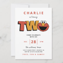 Rua Sésamo | Elmo - Segundo Aniversário