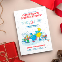 Rua Sésamo | Festa de aniversário de inverno