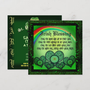 Convites Ruas, festa do dia do Patrick