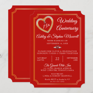 Convites Rubis   Diamantes Festa de Aniversário de 15 Anos 