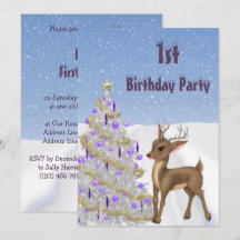 Rudolph, Flocos de Neve e primeiro aniversario de 