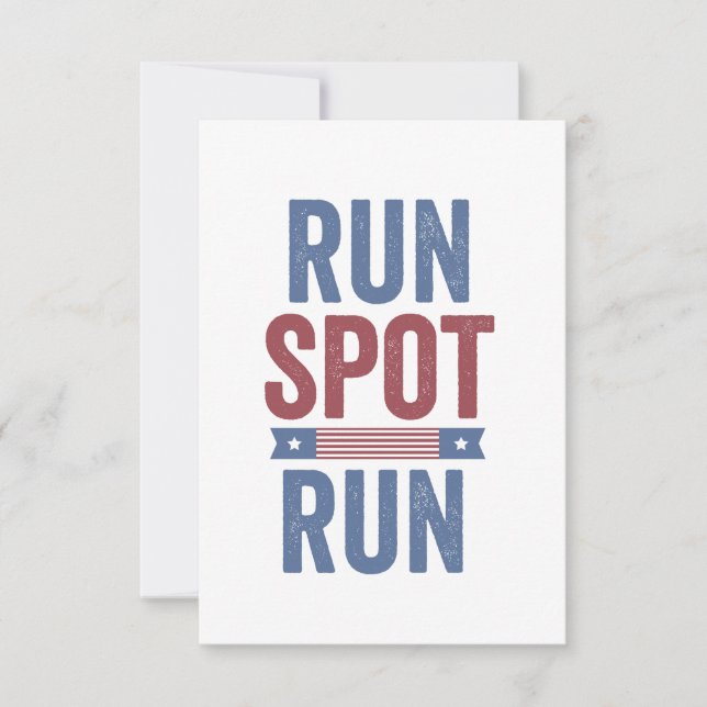 Convites Run Spot Run Presidente Eleição 2024 (Frente)