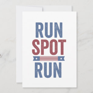 Convites Run Spot Run Presidente Eleição 2024