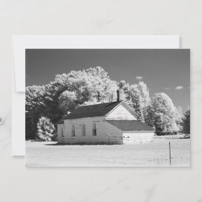 Convites Rural America Theme Infrared Photography (Frente)