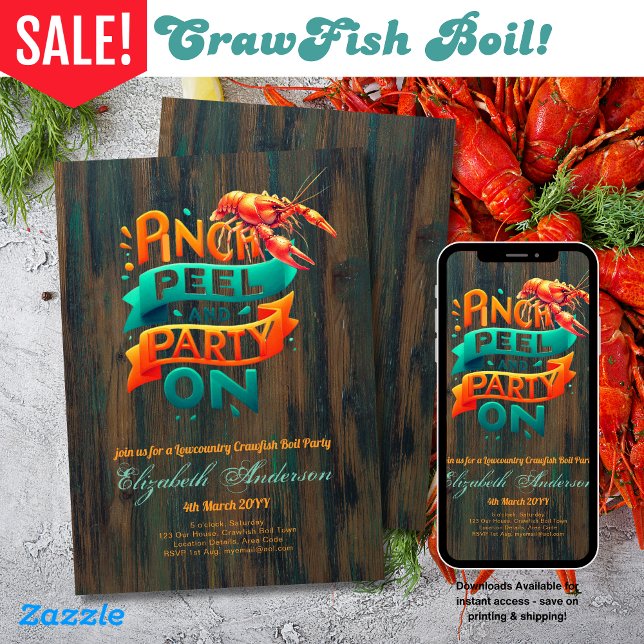 Convites Russo do Partido das Lagostas de Belém (Criador carregado)