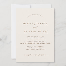 Convites Rustic Arch Wedding Invitation