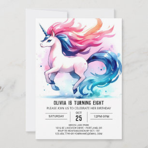 Convites Rustic Editable Horse Birthday