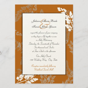 Convites Rustic Lace Wedding