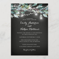 Rustic Leaf String Light Casamento