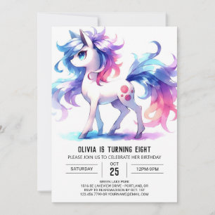 Convites Rustic Online Horse Birthday
