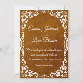 Convites Rustic Papel Picado Mexican Wedding Invitation