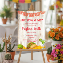 Convites Rustic Taco ‘Bout a Baby Shower Invitation