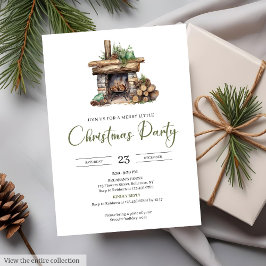 Convites Rustic Watercolor Neutral Earthy Minimalist Party