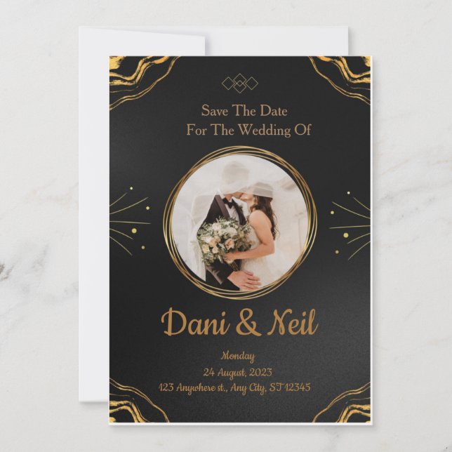 Convites Rustic Wedding Invitation Country Wedding (Frente)